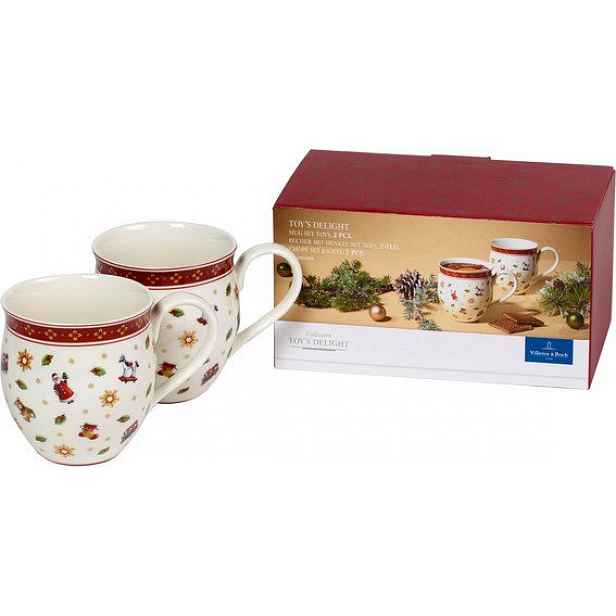 Villeroy & Boch Toy´s Delight sada vánoční 2 hrnků, hračky, 0,44 l