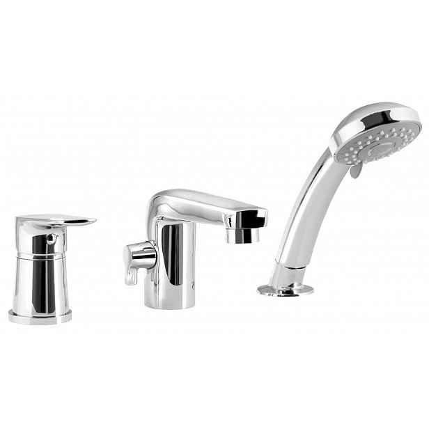 Aqualine Lotta - Baterie na okraj vany, chrom LT984