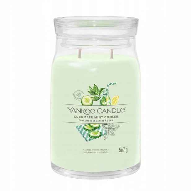 Cucumber Mint Cooler Yankee Candle velká svíčka