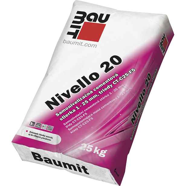 Hmota samonivelační Baumit Nivello 20