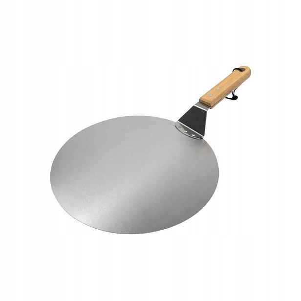 Podběrák Na Pizzu 30 cm Kovová Zásuvka S Rukojetí Lopata Zásuvka