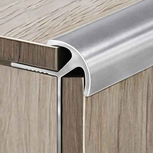 Profil vnější pro SPC panel na zeď silver 2,6 m, 2600mm, šedá, Egibi