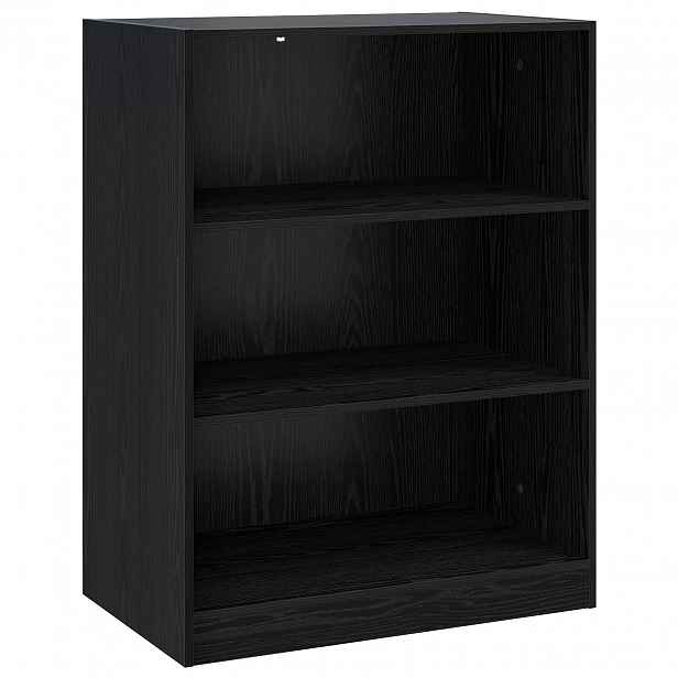 vidaXL Šatní skříň Černý dub 77 x 48 x 102 cm Kompozitní dřevo