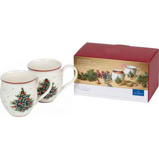 Villeroy & Boch Toy´s Delight sada 2 hrnků, vánoční stromek, 0,44 l