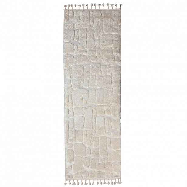 Flair Rugs KOBEREC S VYSOKÝM VLASEM, 80/300 cm krémová