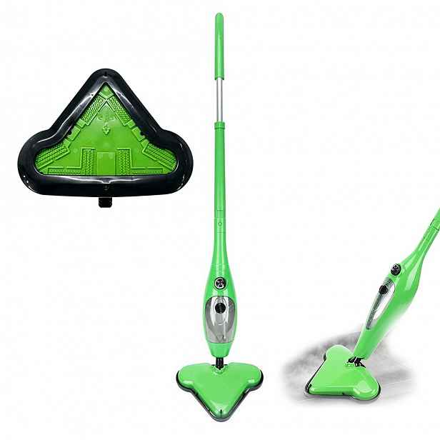 Multifunkční Parní Mop 10 Nástavců 3 Utěrky 220V 1300W