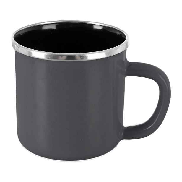 Tmavě šedý hrnek na latte 410 ml – Orion