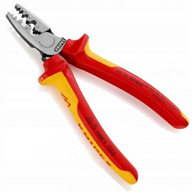 Kleště na krimpování objímek 97 78 180 Knipex
