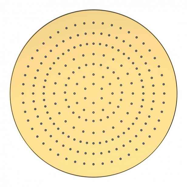 Laufen - Hlavová sprcha 30 cm, lesklá zlatá H3679810012321