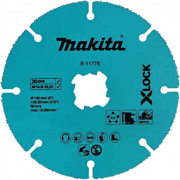 Makita - Diamantový řezný kotouč 125x22,23 mm E-11776