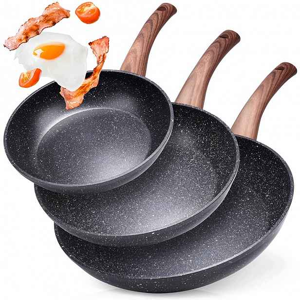 Sada granitových pánví 20 24 28 cm nepřilnavá Vilde