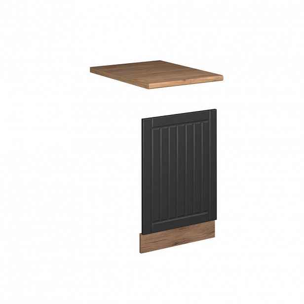 Vicco PŘEDNÍ PANEL Fame-Line, Tmavě šedá/Zlatý mocný dub, 45 cm, PD Dub