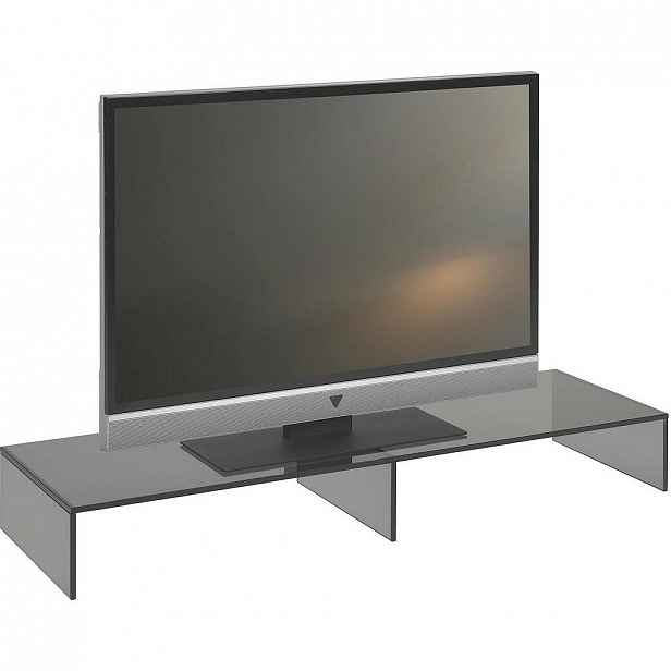 Xora Tv Nástavec, Sklo, Šedá - TV příslušenství - 002757005406