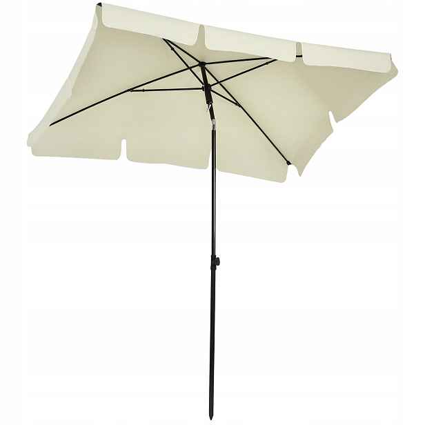 Zahradní slunečník Outsunny 84D-016CW 198x245 cm béžový