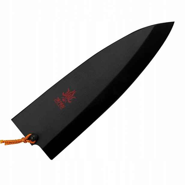 Kanetsune Dřevěná Saya Japonský chránič na Nůž Deba 16,5 cm