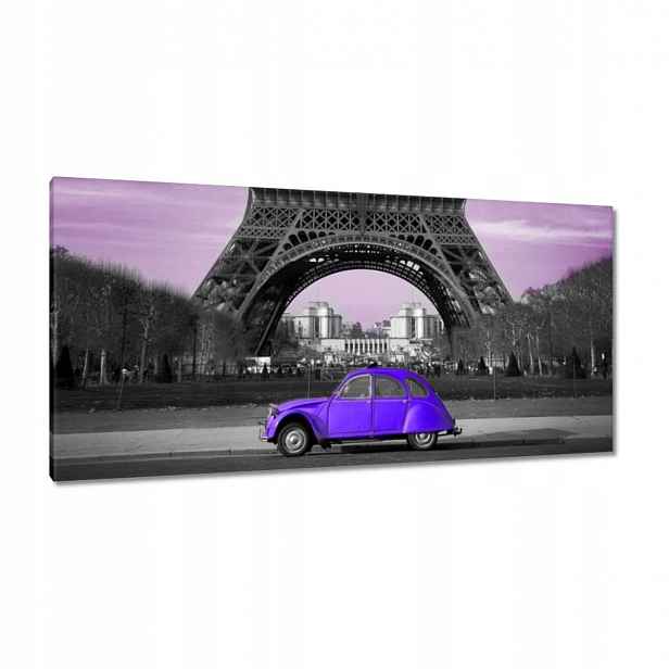 Obrazy 115x55 Fialové nebe