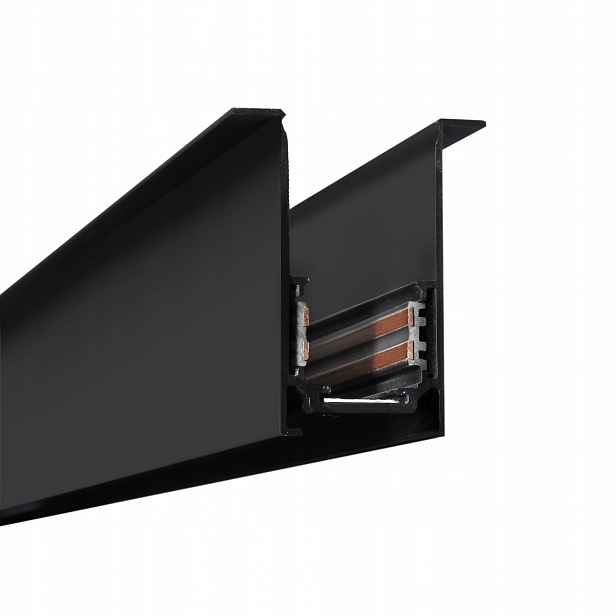 Podomítková magnetická lišta LL-20F černá 150 cm
