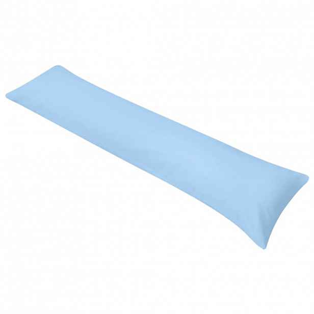 vidaXL Polštář pro spaní na boku 40 x 145 cm modrý
