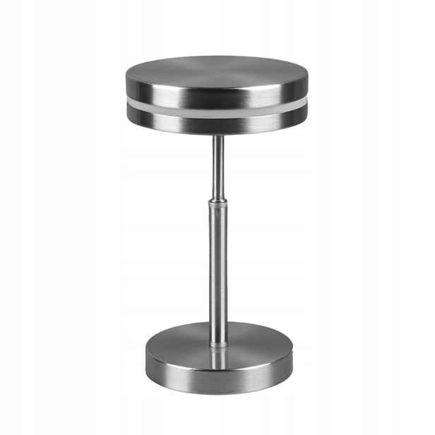 Moderní stolní lampa Franklin stříbrná Trio