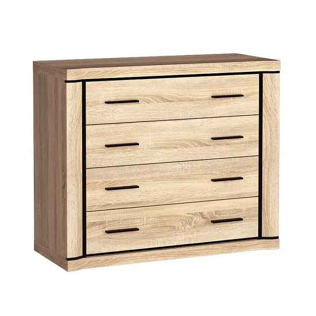 Casarredo Komoda DALLAS D-2 barva dub sonoma