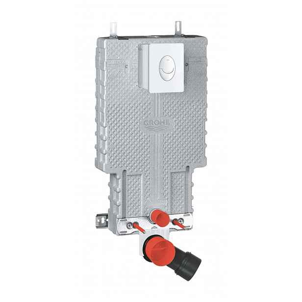 Grohe Uniset - Předstěnová instalace pro závěsná WC, včetně ovládacího tlačítka, alpská bílá 38724001