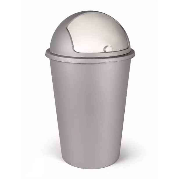 Odpadlový koš s víkem push can 50l 7500 o 40xh68