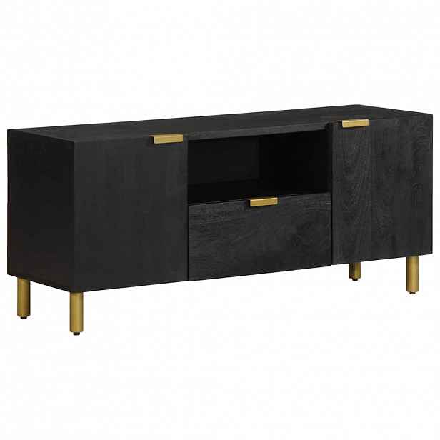 vidaXL TV skříňka černá 105 x 33 x 46 cm kompozitní dřevo