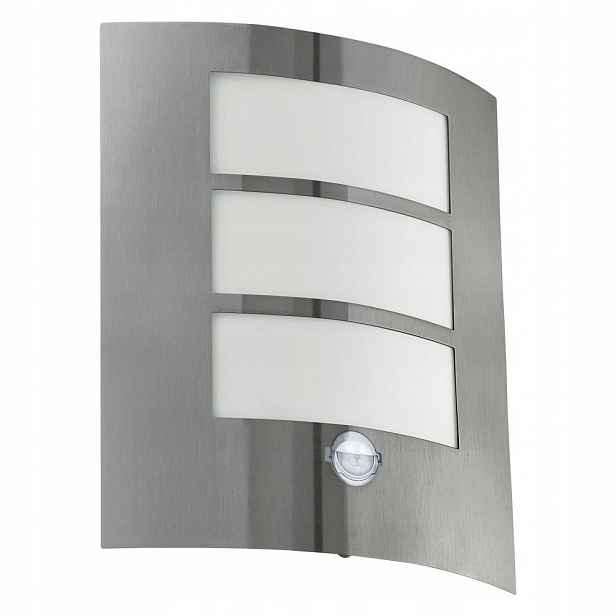 Nástěnná lampa s čidlem City 88142 Eglo