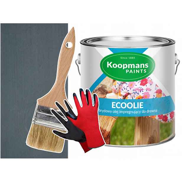 Olej na terasu Koopmans Ecoolie Antracitový 2,5 l