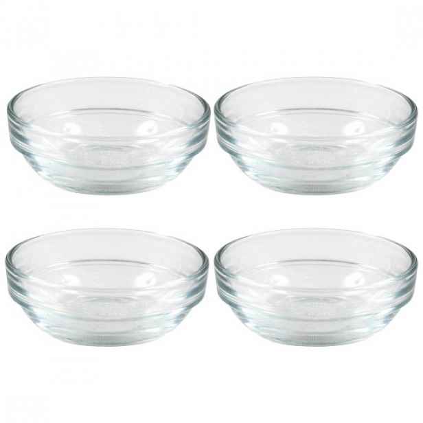Sada 4 misek ze skla, 7,5 cm / 70 ml, řada "Lys" - Duralex