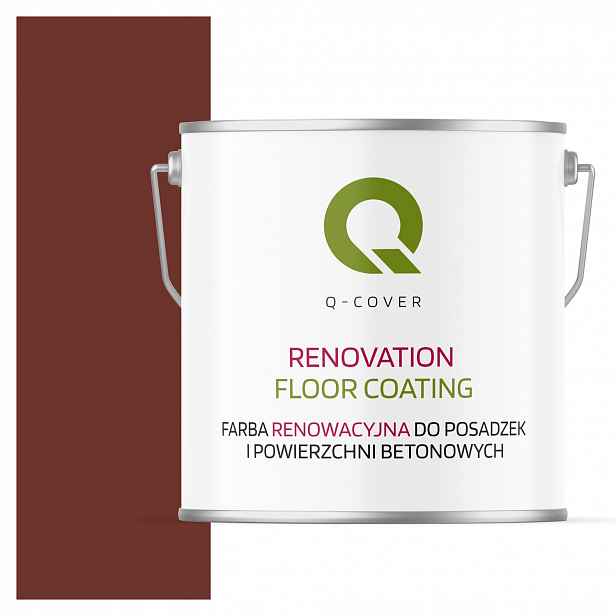 Barva Pro Renovaci Podlah Z Betonu Třešňová Ral 3009 Lesk 5L Výrobce