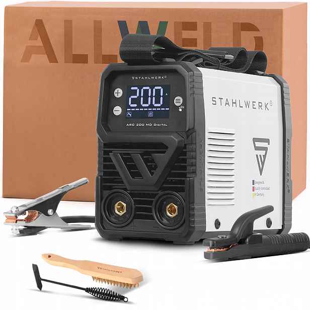 Digitální Invertorová Svářečka Stahlwerk Arc 200 MD Digital Tig DC Lift Mma