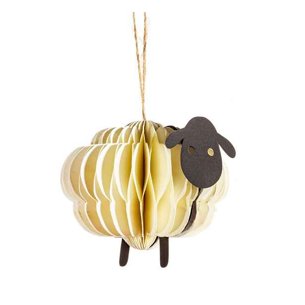 Papírová závěsná dekorace Sheep Honeycomb – Sass & Belle