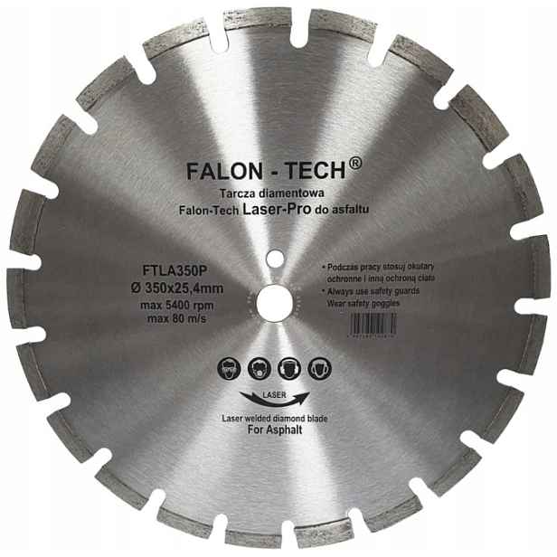 Diamantový kotouč Falon-Tech Laser-Pro 350 x 25,4 mm