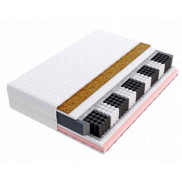 Matrace 90x200 kokos visco 4 cm multipocket Deimos