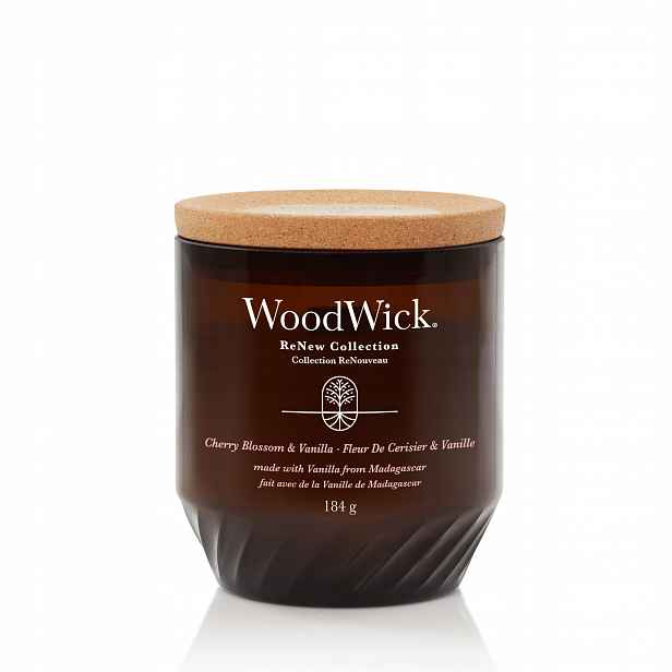 Svíčka WoodWick ReNew Třešňový květ Vanilka 184g