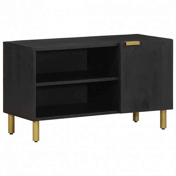 vidaXL TV skříňka černá 80 x 33 x 46 cm kompozitní dřevo