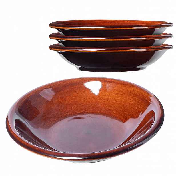 Jídelní Talíř Hluboký Kamionka 23 cm 4 ks