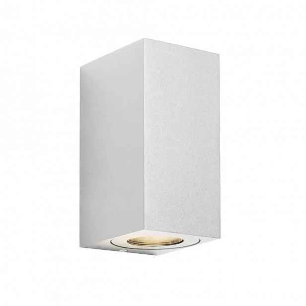Nástěnná lampa GU10 2X28W hliník bílá 49731001 Ip 44 Nordlux