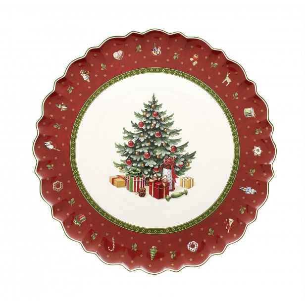 Villeroy & Boch Toy´s Delight vánoční koláčový podnos, 33 cm