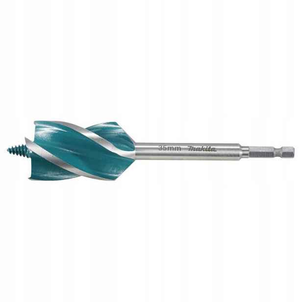 Makita E-26711 vrták do dřeva 35*165mm, čtyřbřitý, stopka šestihran 1/4" i
