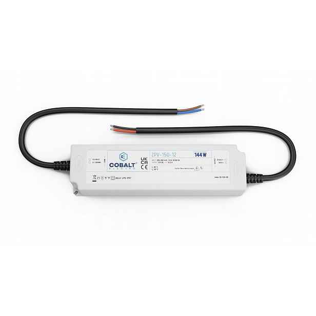 Napájecí zdroj pro Led pásku hermetický 12V DC 144W IP67 ZPV-150-12