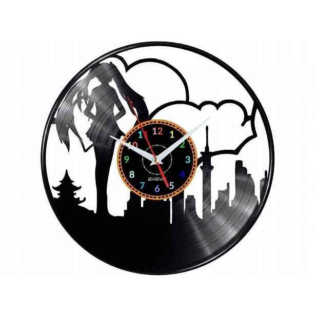 Anime Dekorativní Nástěnné Hodiny, Moderní Vinylová Deska Jako Dárek