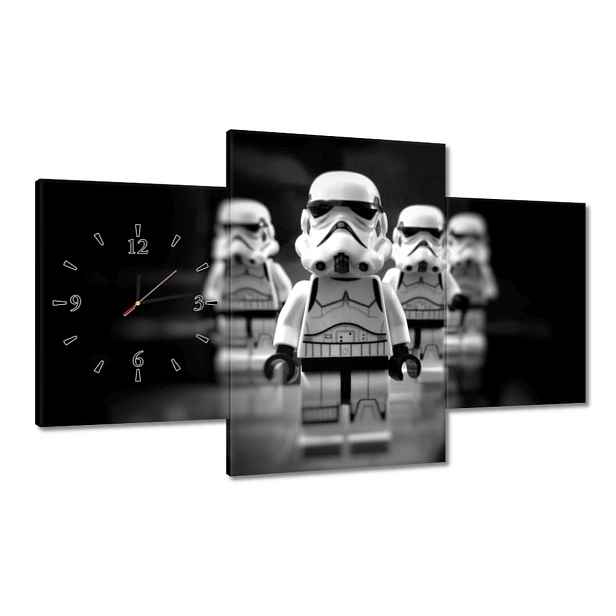 Hodiny 100x60 Stormtrooper Figurka