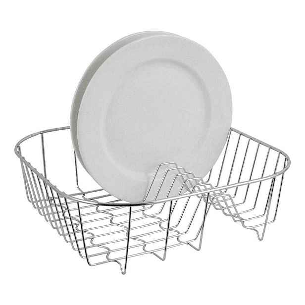 Kovový odkapávač ve stříbrné barvě 34x34 cm Laurie – Premier Housewares