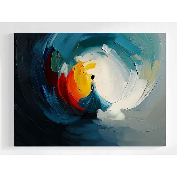 Plakát Žena Dívka Silueta Móda Výběh 100x75