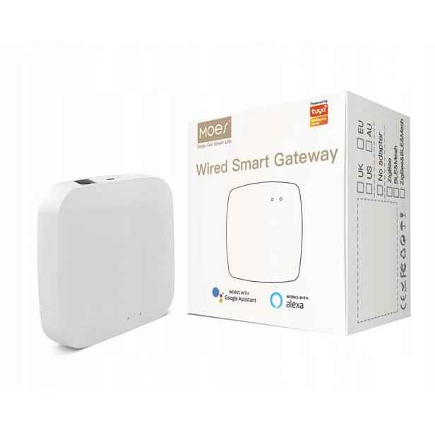 Brána Zigbee 3.0 Ethernet Lan Tuya Mazivo Life Moes