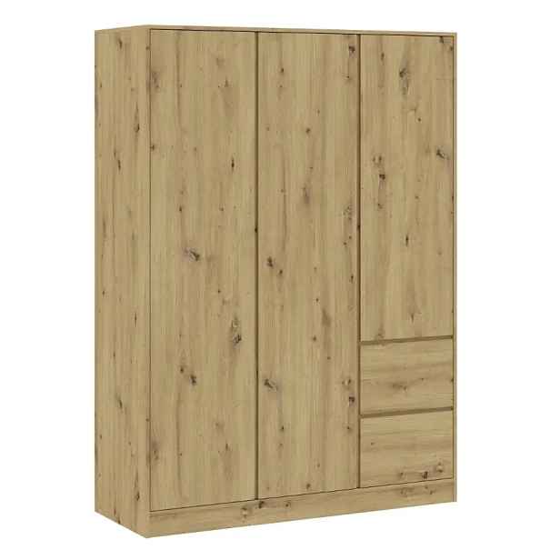 Casarredo Šatní skříň 3D2S BURELA dub artisan