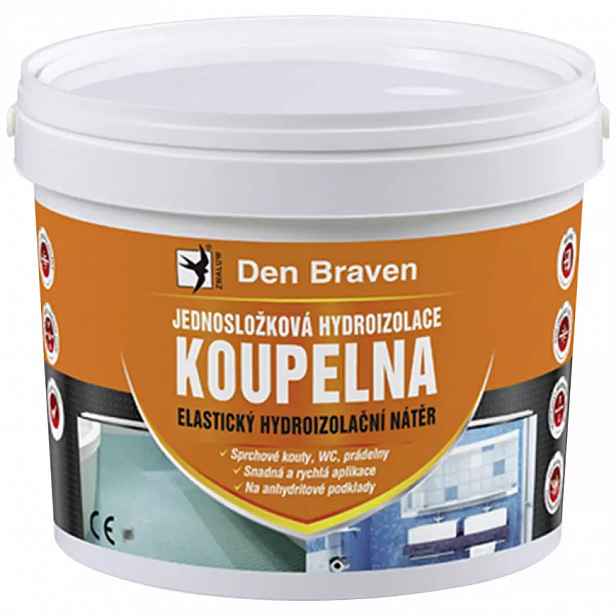 Den Braven Jednosložková hydroizolace koupelna 5 kg