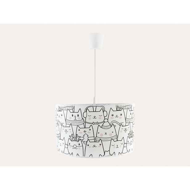 ELIS DESIGN Dětský lustr - Kočičky